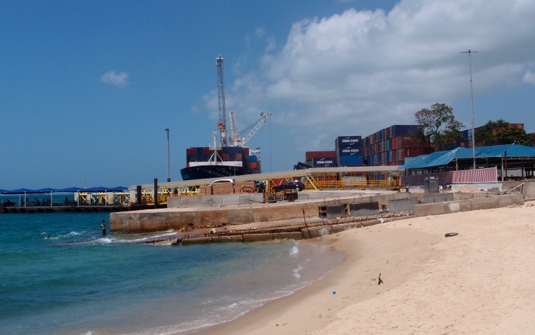 Zanzibar ferry terminal