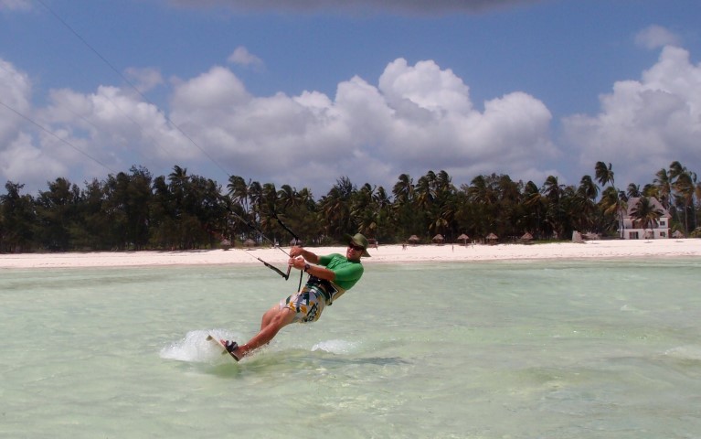 Me kitesurfing - german look ;)