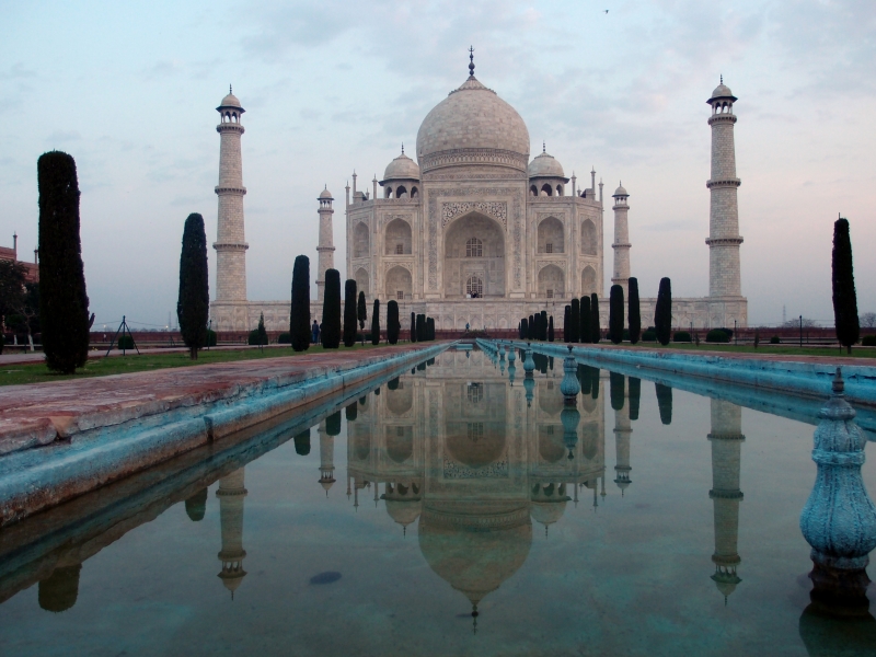 Taj Mahal at dawn - really amazing!