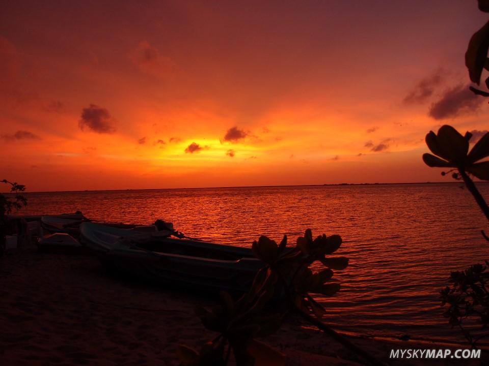 Sunset at Sri Lanka Kite